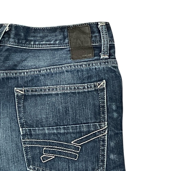 HELIX SLIM BOOT MEDIUM FADED WASH MEN’S JEANS SIZE 34/30 - Picture 4 of 4